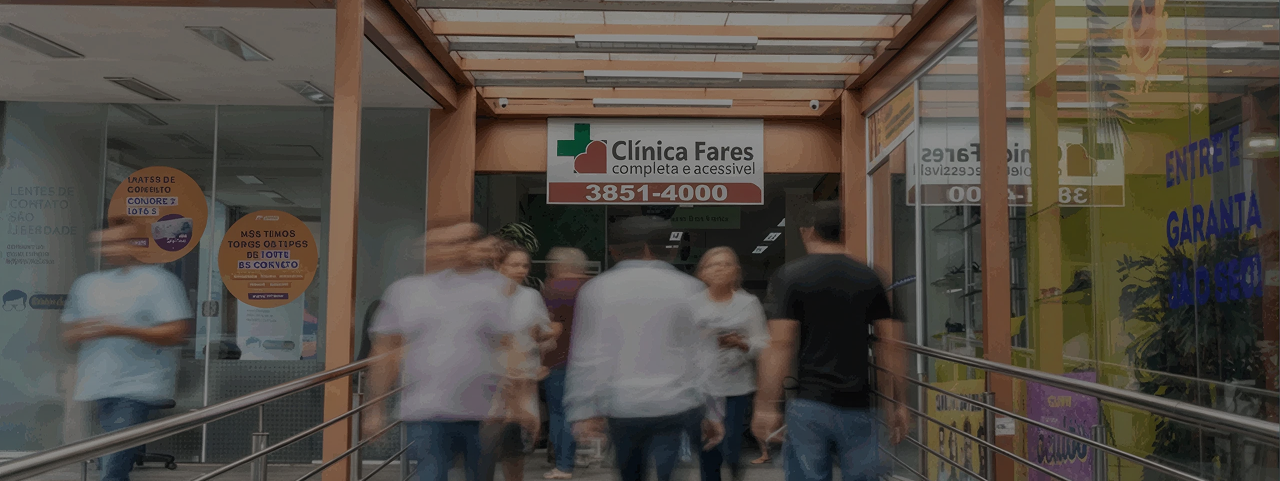 Uma unidade que coloca a Clínica Fares perto de você, na Zona Oeste da Grande SP.